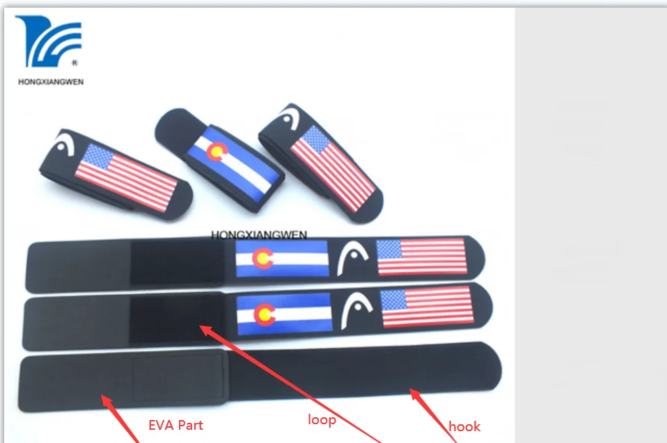 EVA high density foam pads ski strap  racing ski strap prevent premature wear on your bases