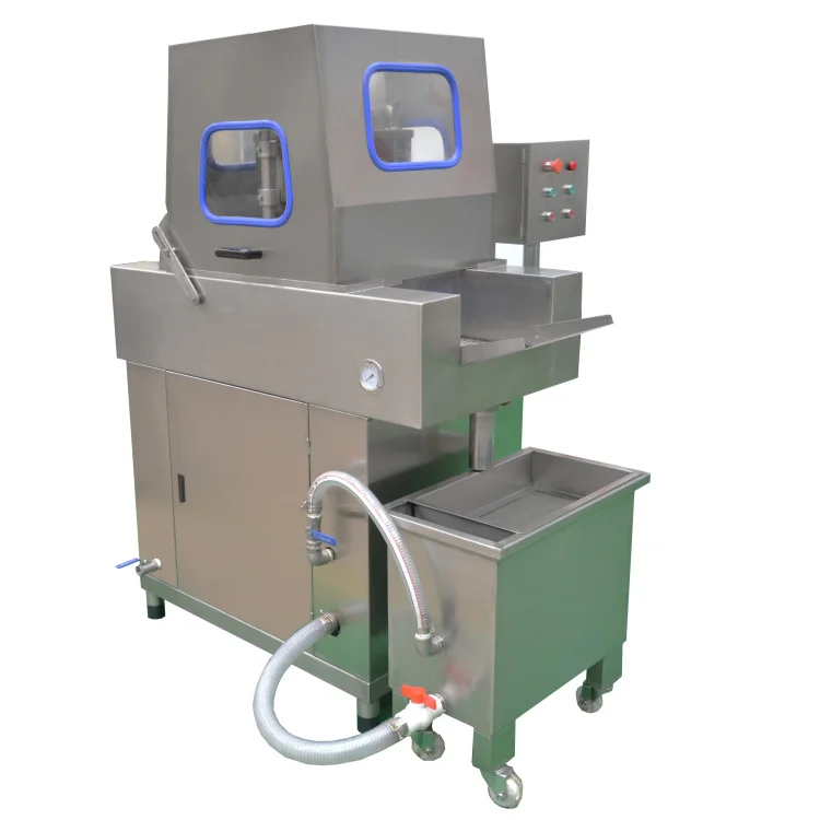 Commercial Beef Solution Brine Liquid Water Fish Meat Saline Injector Chicken Inject Machine