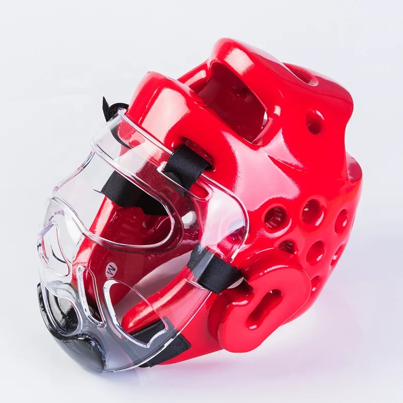 
S/L high quality hard plastic taekwondo head mask 
