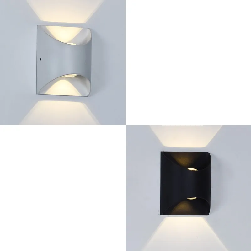 Up and down wall lamp Waterproof Outdoor Garden Porch sconce lighting be in great demand Hot sale no battery Wall-Mounted
