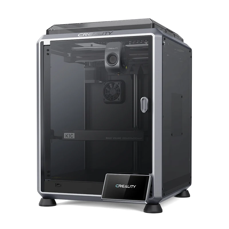 Factory Wholesale K1C Fast Speed 600mm/s Auto Leveling Enclosed Large Core-xy Desktop Industrial FDM 3D Printer