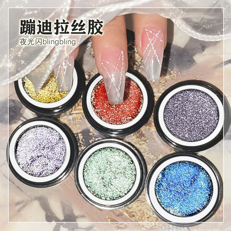 OEM Private Label Nail Art Color Painting Gel Wiredrawing Line Drawing Spider Gel Glue