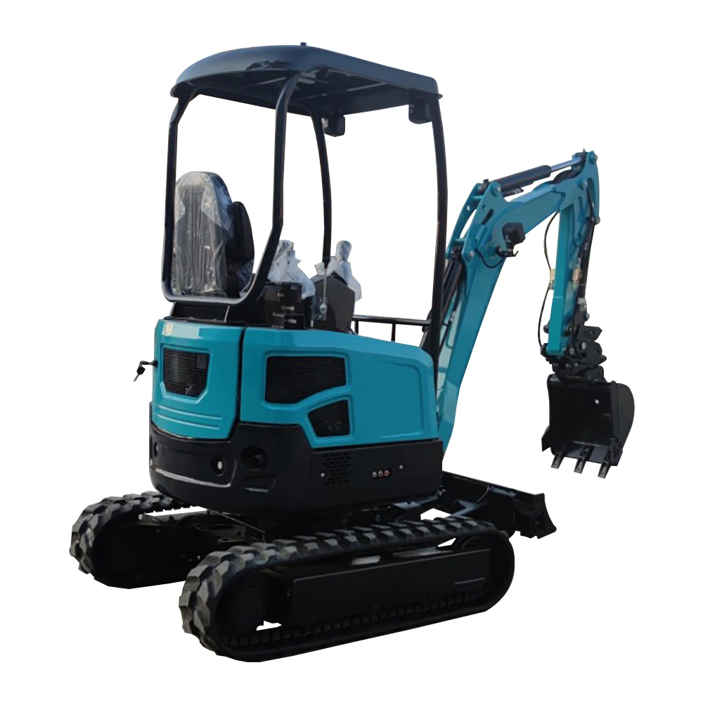 Euro 5 rubber tire mini excavator 0.8 1 1.2 Ton 1700kg Micro mini articulated loader For Sale