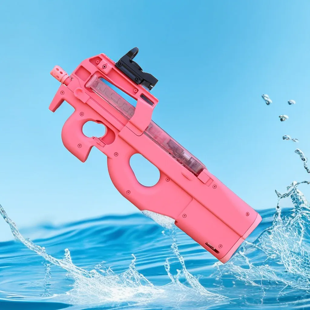 Hot Sale Wholesale Simulation P90 New Diy Assembly Shell Ejecting Toy Gun Pistol Water Bomb Accessories Gun