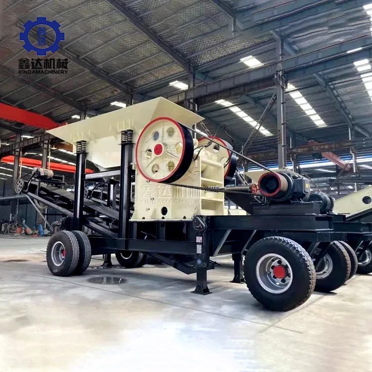 Hot Sale Mini Mobile Jaw Crusher with Diesel Engine by Factory Small Stone Crusher Jaw Crusher Price