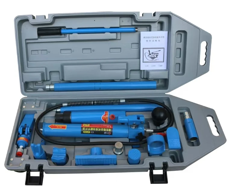 Factory Direct Sale High Quality 10t Vehicle Equipment Power Jack Hydraulic Auto Body Repairing Kit