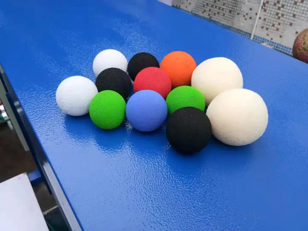 Automatic sponge Ball Polishing Machine