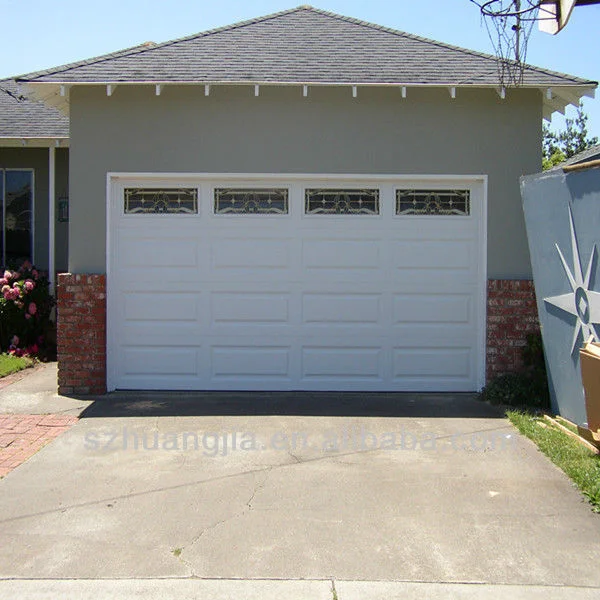 Residential Garage Door / Flat Panel Garage Doors with CE/TUV/ISO marks