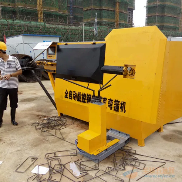 CNC автоматическая ручная нержавеющая сталь арматура стальной проволоки стремя гибочный Обруч Машина