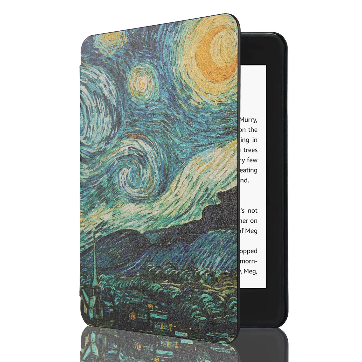 Kebei Hot selling Anti-shock Protective Ereader Leather Cover Case For kindle case amazon kindle paperwhite tablets