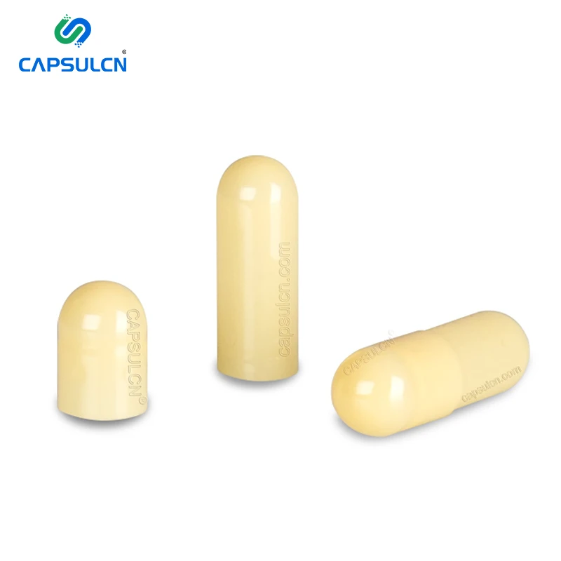 CapsulCN Kosher Certified Pure Color Empty Veggie Capsule Custom Vegetarian Gel Capsule Hard Capsules Fast Delivery on Orders
