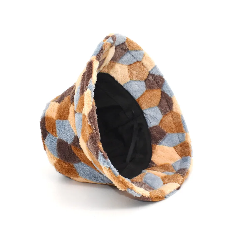 Women Fashion Stylish Custom Colorful Fuzzy Winter Bucket Hat Cap Color Beach hat