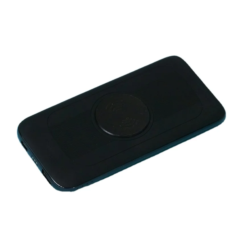 12v 10000 mah wireless fast charging power bank with li-polymer battery