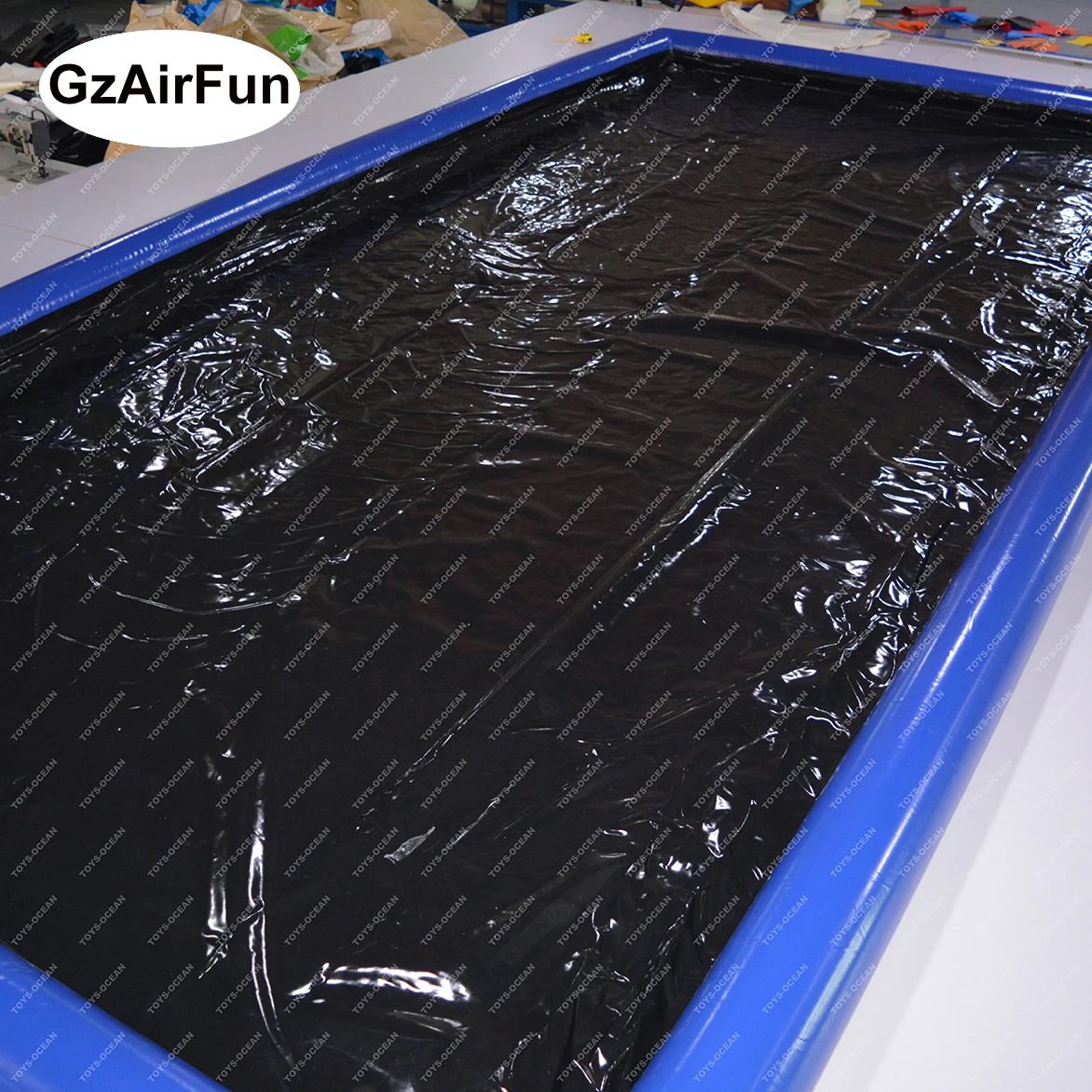 Factory Wholesale Price Heavy Duty Inflatable Car Wash Mat Cleaning Garage Plastic Floor Containment Mats