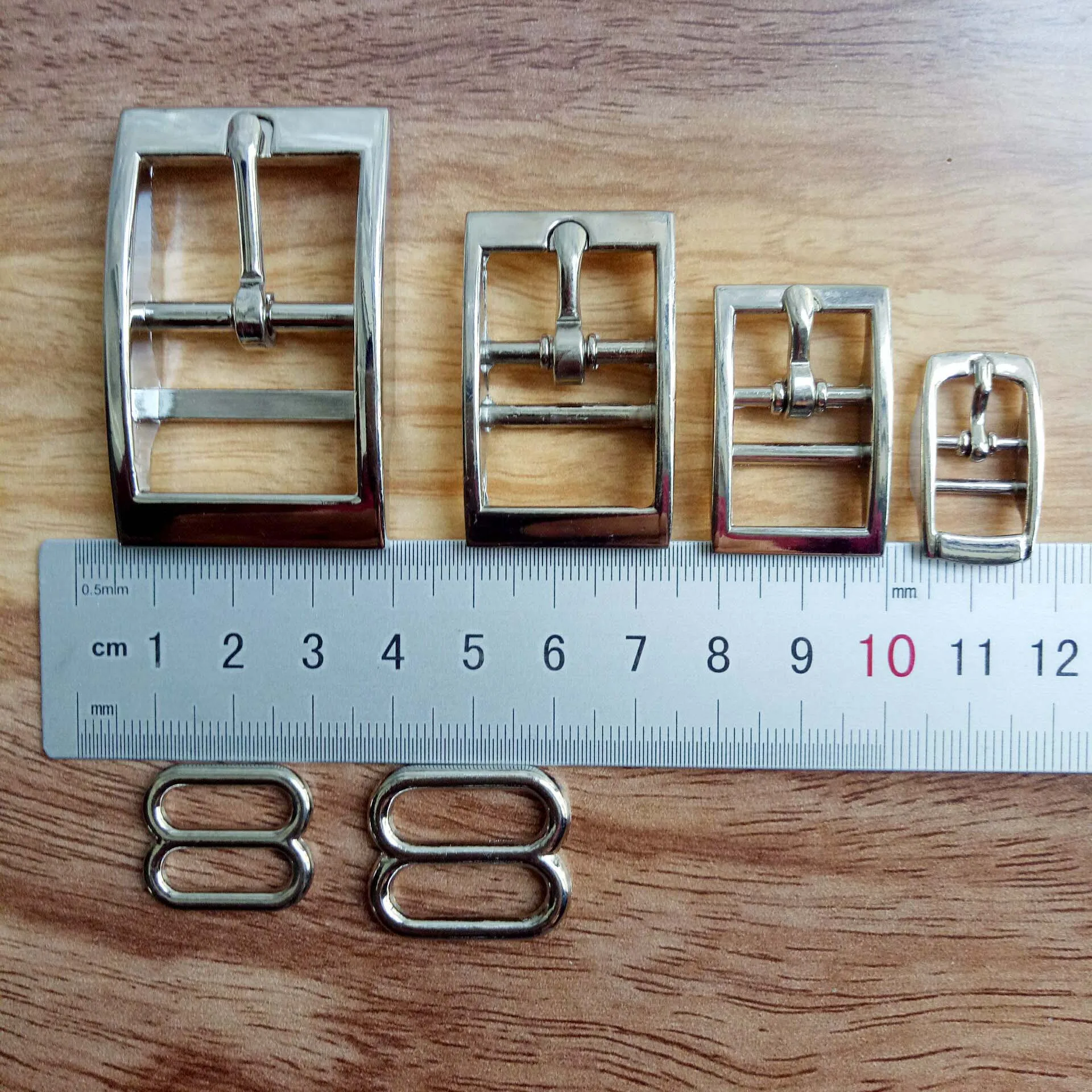 10mm,15mm,20mm,30mm high quality zinc alloy pet cord pin buckle,16mm 19mm 8 shape adjustable buckle