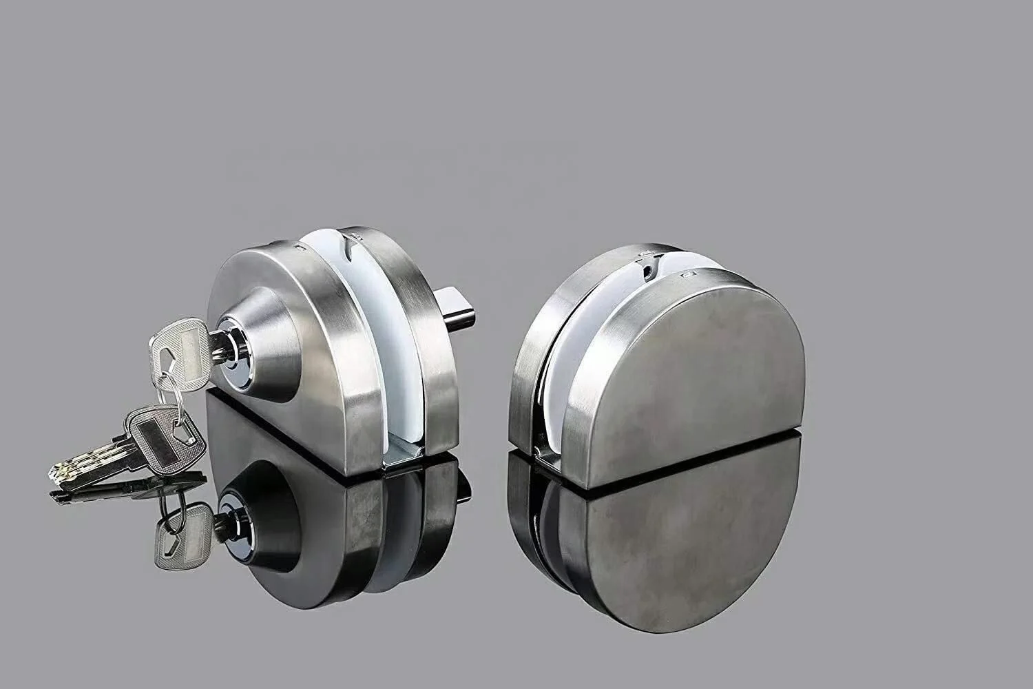High Quality Tempered Glass Door Accessories Stainless Steel Patch Fitting