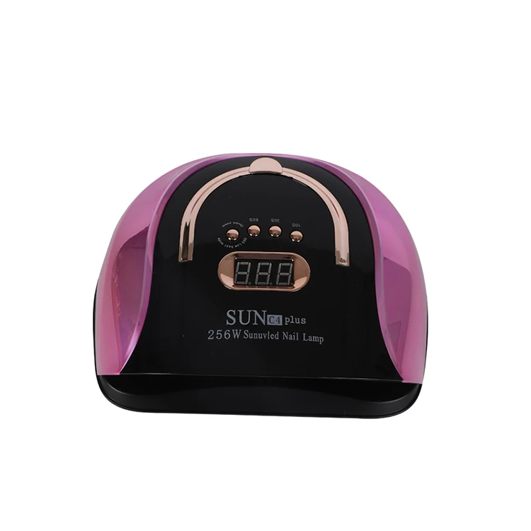 SUNC4 plus 256W UV Professional nails uv lamp Quickly Dry 4-Speed Timing mini uv nail lamp