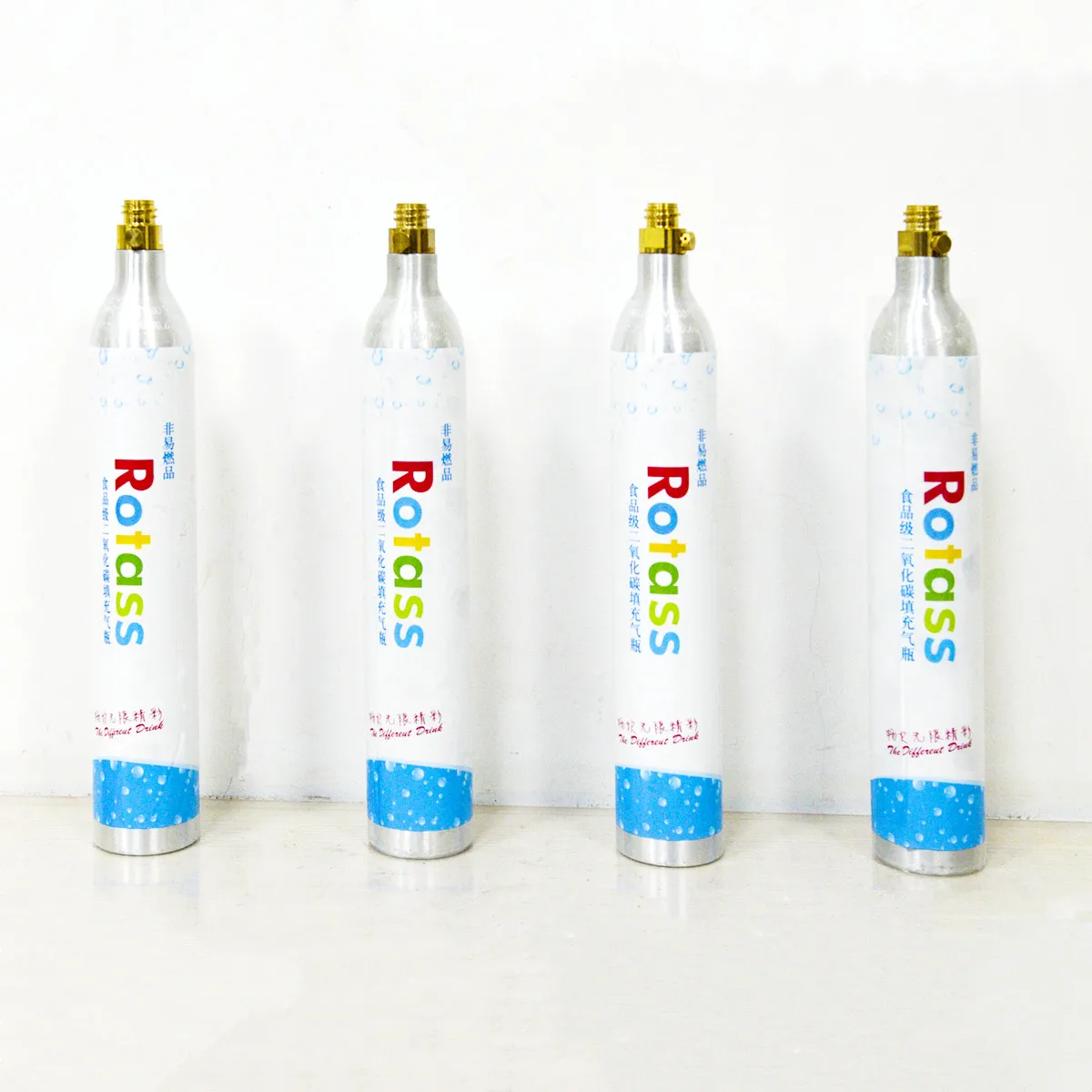 Household Maker Soft Drink Machine 0.6L Sparkling Water Maker Aluminum CO2 Gas Cylinder for Soda Maker