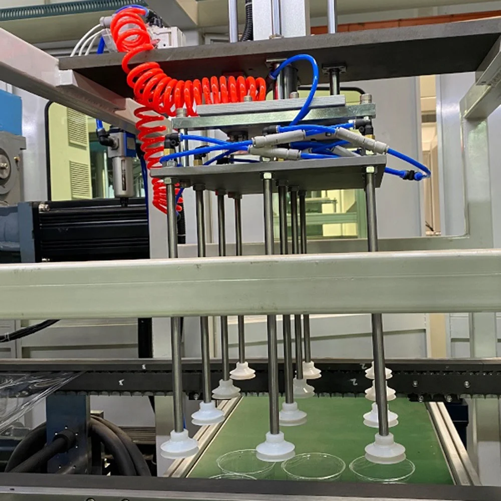 
Tableware Plate Paper Tray Forming Machine Disposable Lunch Food Box Plastic Dish Making Machine 