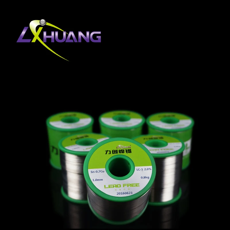 10PCS/BOX No -clean Sn99.3/Cu0.7 Soft Solder Lead Free Solder Wire Tin Alloy Copper Wire for Welding