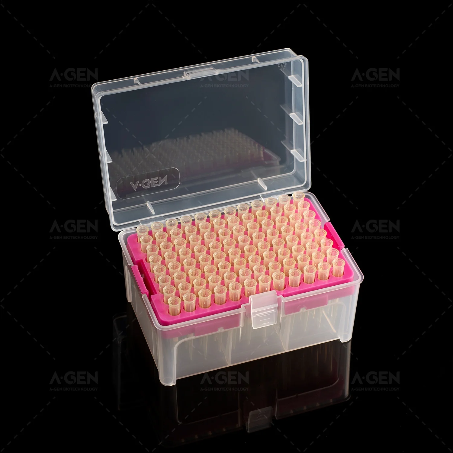 Высокоточный, с низким содержанием, универсальный, одноразовый, 96 хорошо обработанный стерильный пипетки, наконечники фильтра