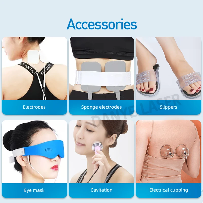 2024 New Electrotherapy Physiotherapy Device Combination Therapy Unit With Ultrasound and Heating