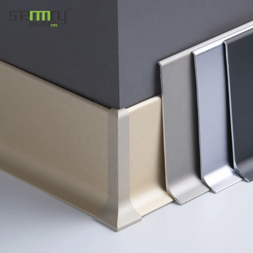 Aluminum Skirting Board For Floor Decoration Skirting Board led skirting aluminum flooring accessories aluminum base molding