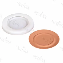 Nicole Handmade Face Head Flower Pot Resin Molds Concrete Cement Candle Jar Vessel Container Silicone Moulds