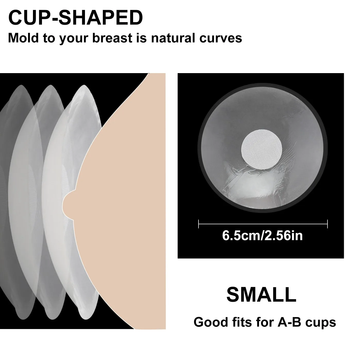 New Styles Sticky Adhesive Silicone Reusable Pasty Transparent Silicone Nipple Covers for Women