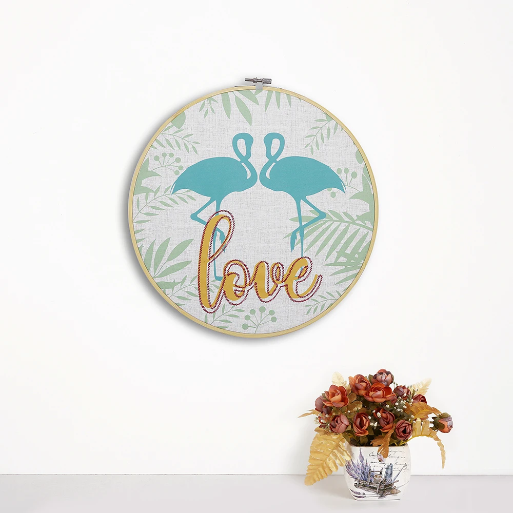 
Baby room cute pictures for wall decor embroidery hoop wall art 