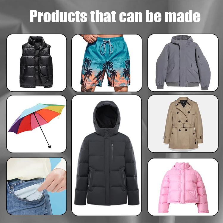 Factory price 190t 210t waterproof fabric pu coated windproof fabric ripstop 300t polyester pongee fabric for umbrella