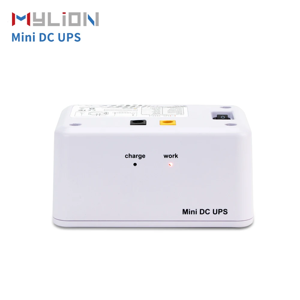 Mylion Mini DC Uninterruptible Power Supply MU68 12V 3A 12000mAh Mini DC UPS Battery Backup Unit for WiFi Router ONT ONU Gateway
