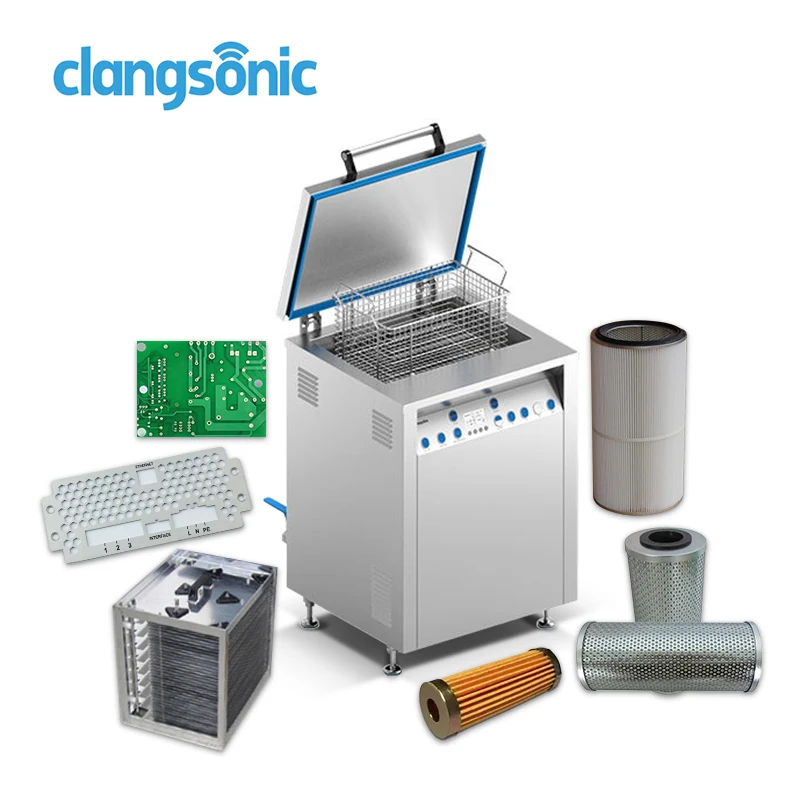 85L 28/68k 1500W Two Frequency Industrial Ultrasonic Cleaner Equipment Cleaning Machine