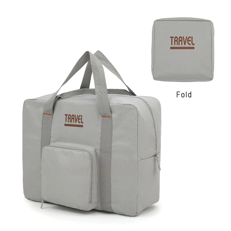 Fresh Oxygen Large Capacity Foldable Oxford Luggage Bag For Business Travel