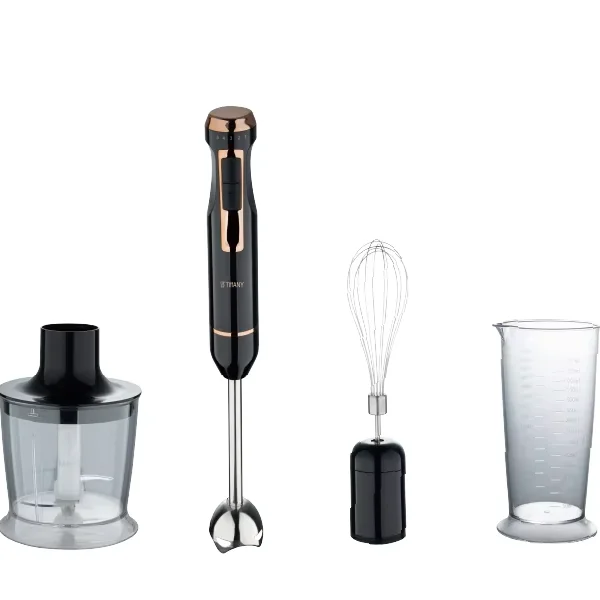 Multifunction Electric Hand Blender Cake Electric Food Egg Mixer Multifunctional ABS Plastic 800 with Bowl 3 in 1 Push Button