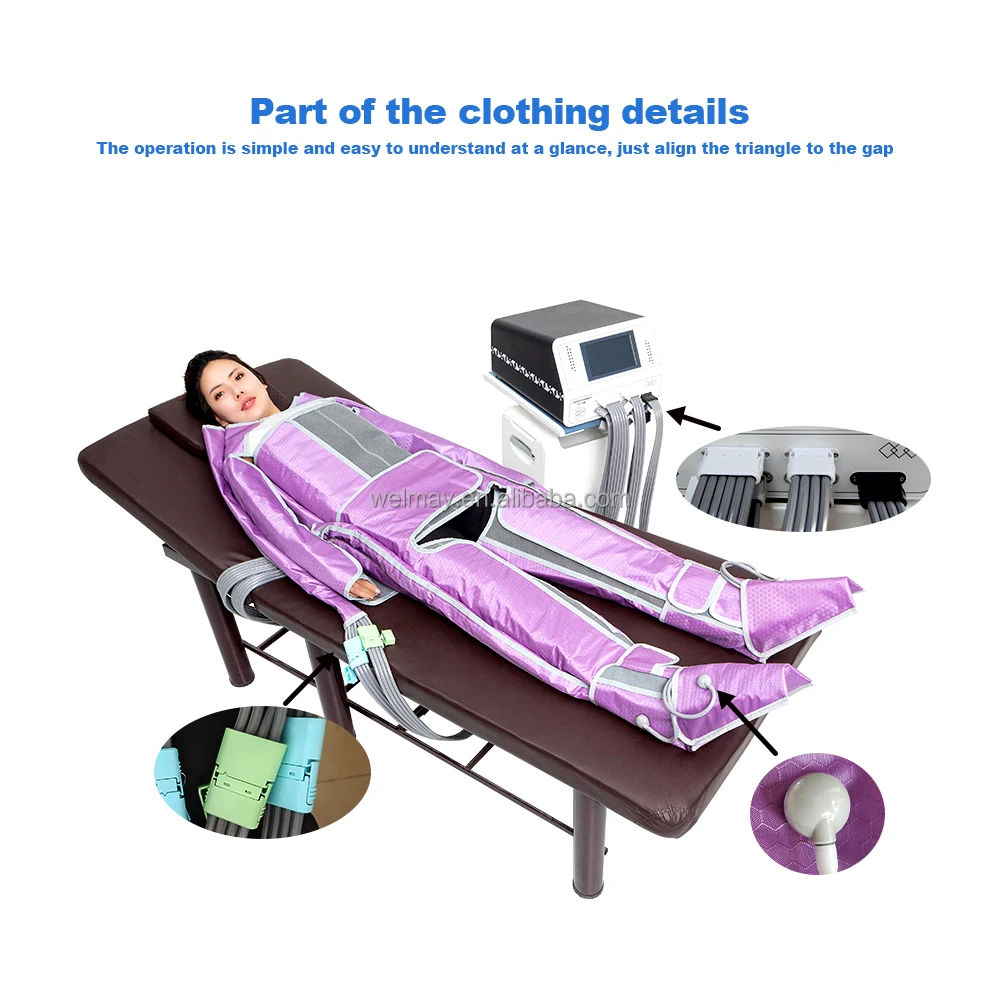 Newest Design Top Sale 3 in 1 Professional Pressotherapy Infrared Slimming Lymph Drainage Air Compression Pressotherapy