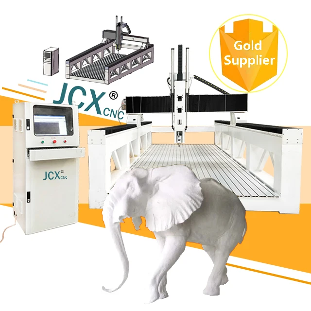 JCXstone 3D EPS EVA Styrofoam foam mold cnc cutting making machine