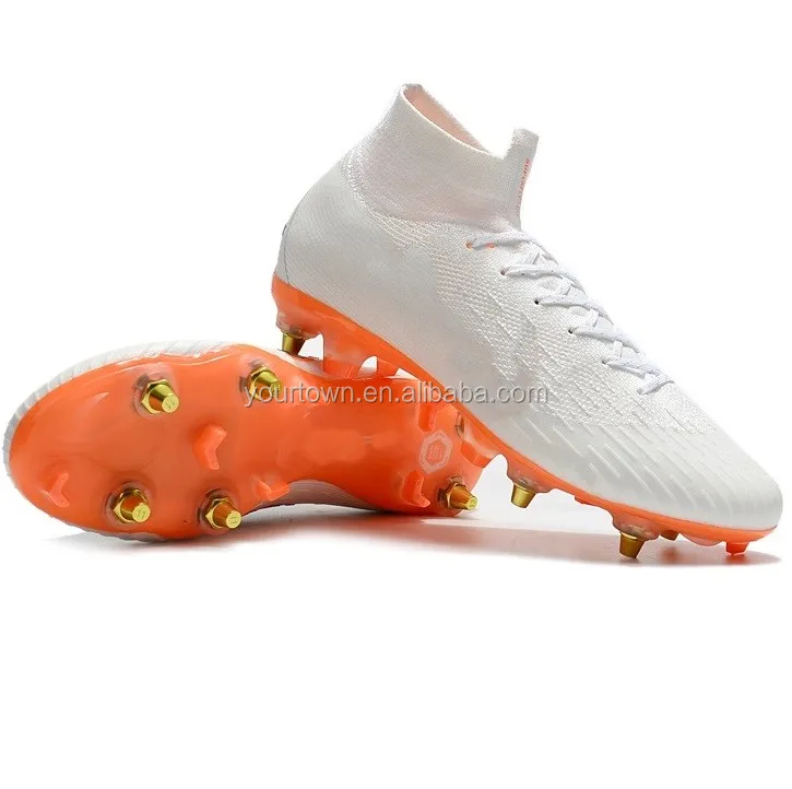 
top quality steel spike soccer cleats men custom soccer shoes football boots for men 2020 and 2021 soccer football shoes 