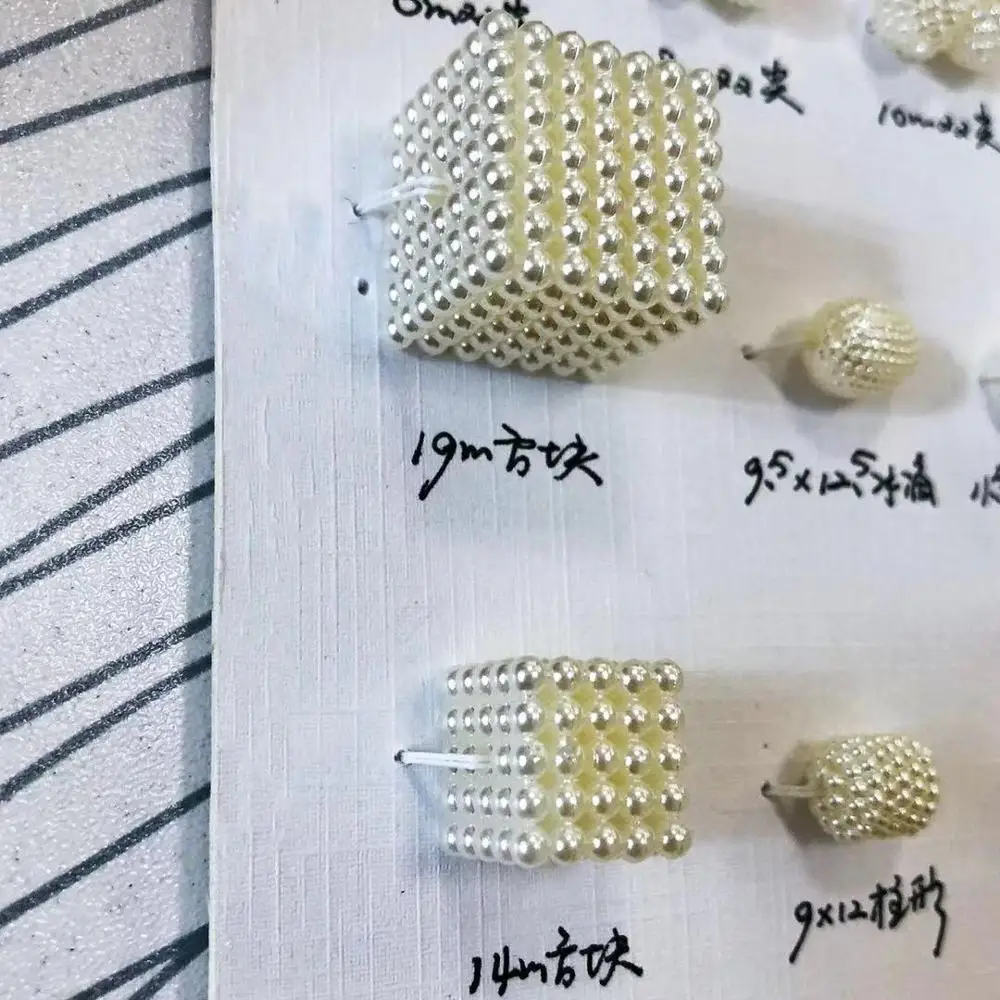 10-60mm Various Size perolas abs Pearl Fruit Ball square beads