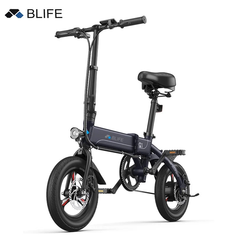 Small Tire BMX Bike 14inch CE OEM ODM bmx Bicycle Electric Folding Bicycle With Removable Battery