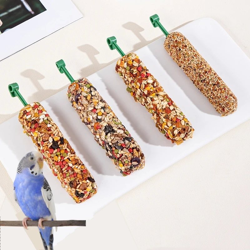New listing Supplement trace elements Fruit Vegetables Nut Bird Food Molar beak Parrot Food Bird Grain Snack Stick
