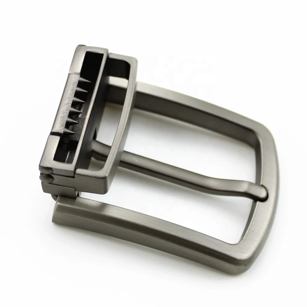 hot selling blank matte grey 35mm clip clasp ratchet belt buckle