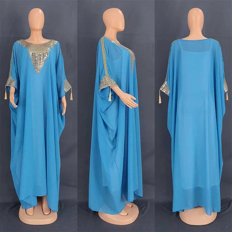 High Quality Customisable Silk Abaya for Women Modest Traditional Clothing for Adults Breathable Evening Gown-Wholesale