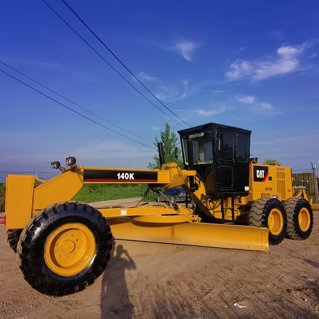 New Arrived Used Machinery CAT 140K  Motor Grader Good Price for Hot Sale in Shanghai