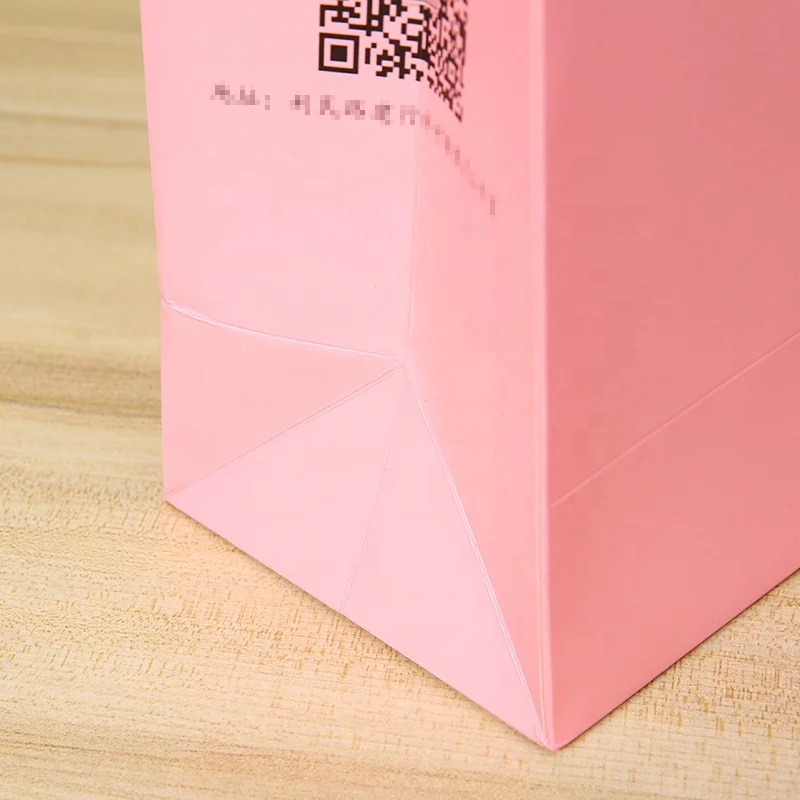 2024 White Black Paper Bag With Logo Recycled Brown Kraft Paper Bags With Handle Custom Kraft Paper Shopping Bag With Your Own L