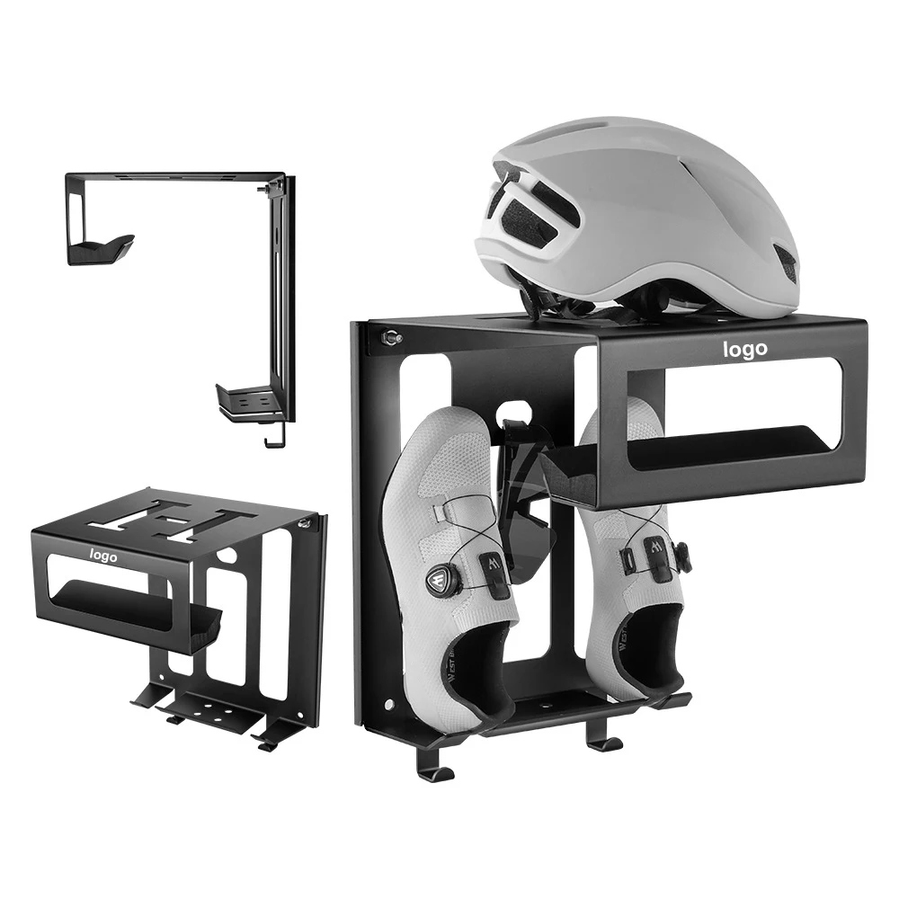 vertical Black metal steel bicycle rack wall mounted bike storage basket bike handlebar rack