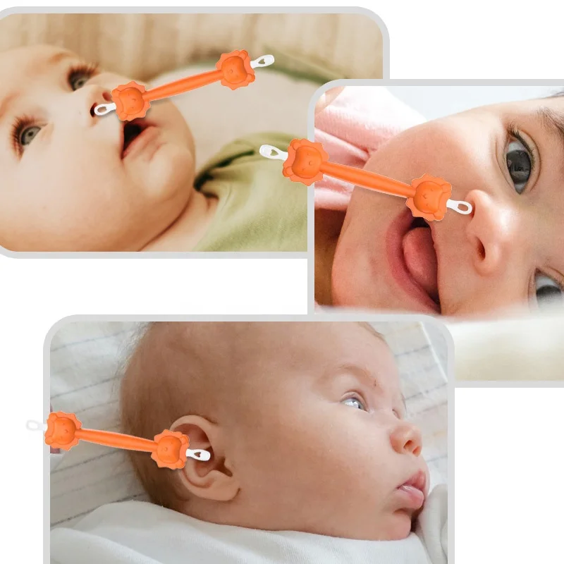 Aspirator Alternative Easy Nasal Booger and Ear Wax Remover for Newborns, Infants and Toddlers