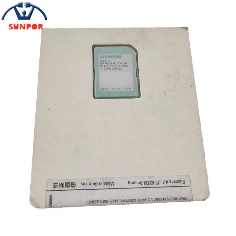 Siemens SIMATIC S7 карта памяти Micro 6ES7 953-8LJ31-0AA0 для S7-300 C7 ET 200 nflash 512 Кб