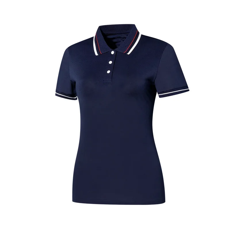 2021 summer fashion custom cotton golf polo t shirts for women