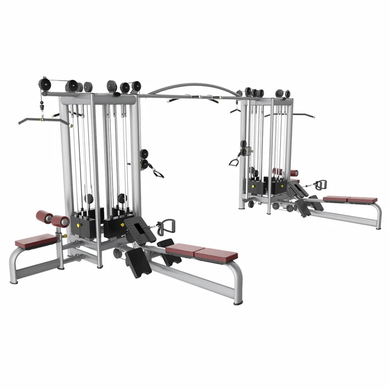 MND Fitness Factory Supply Best Quality Bodybuilding Equipment Sports Machine Multi Functional 8 Station Equipment